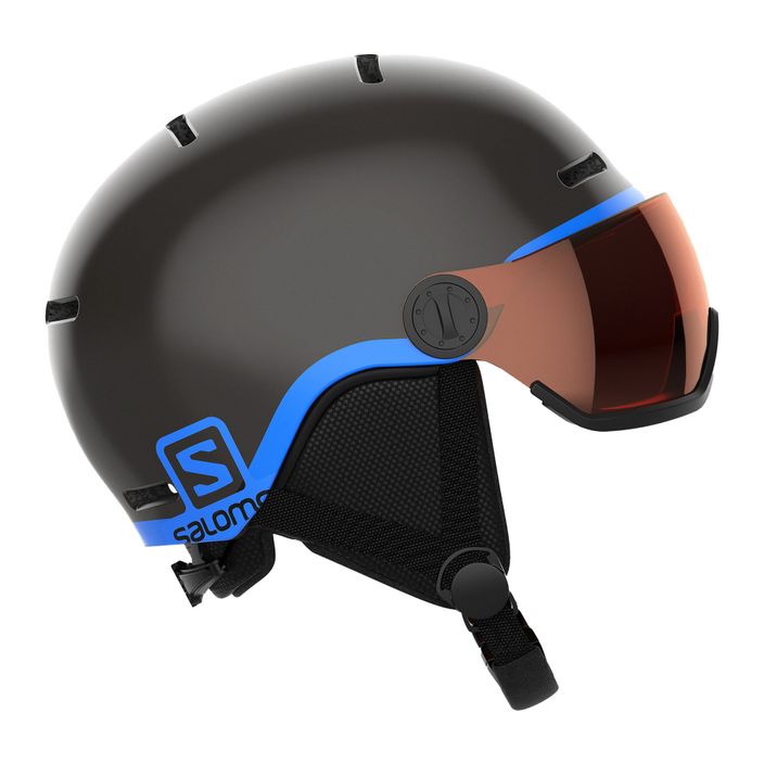 Salomon Grom Visor S2 children's ski helmet black L39916300 8
