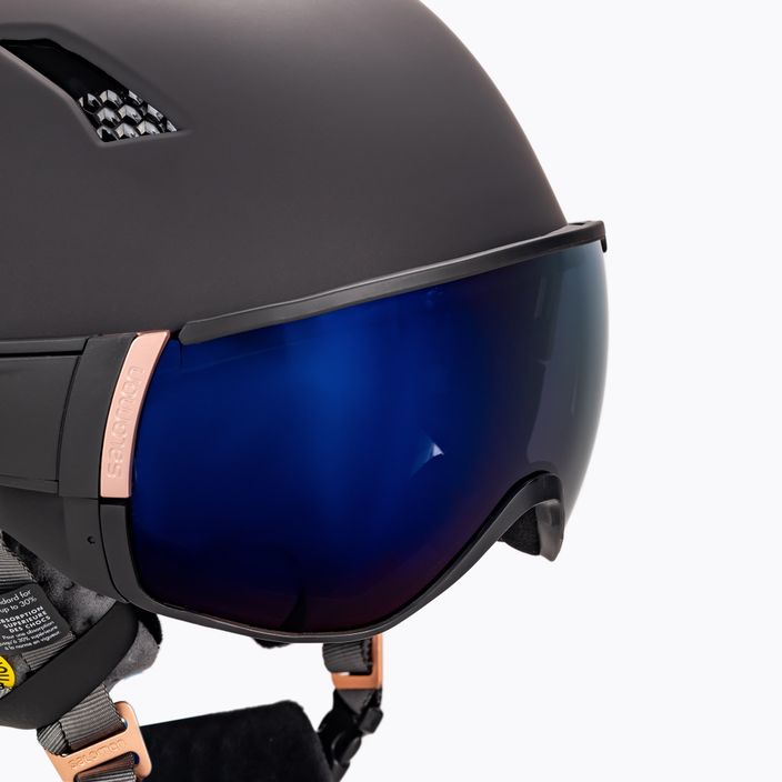 Salomon Mirage women's ski helmet black L39919700 8