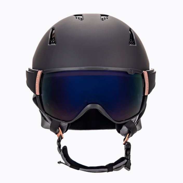 Women's ski helmet Salomon Mirage S black L40537600 2