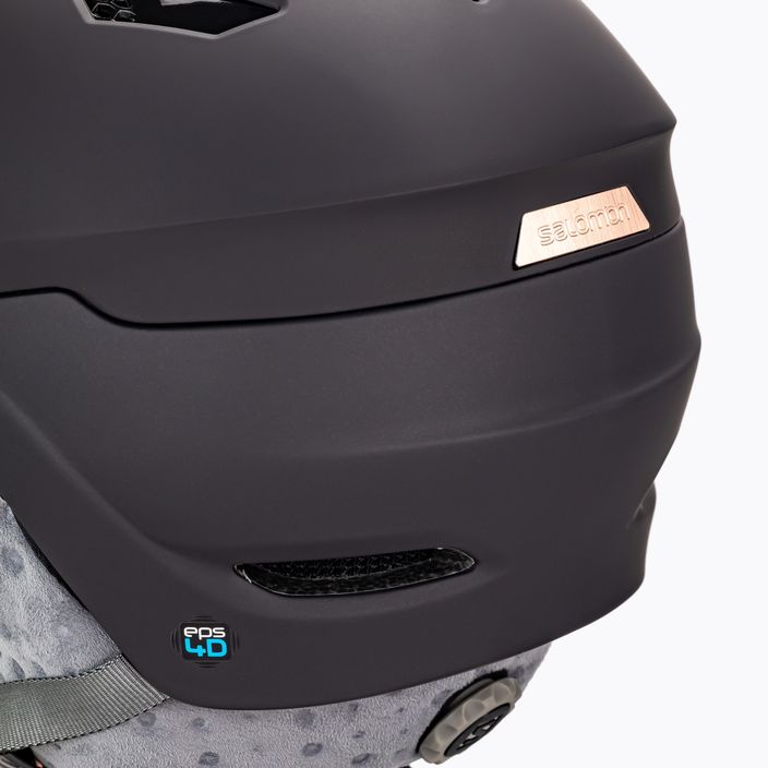 Women's ski helmet Salomon Mirage S black L40537600 6