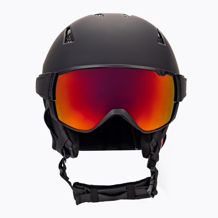 Salomon men's ski helmet Driver black L40593200 2