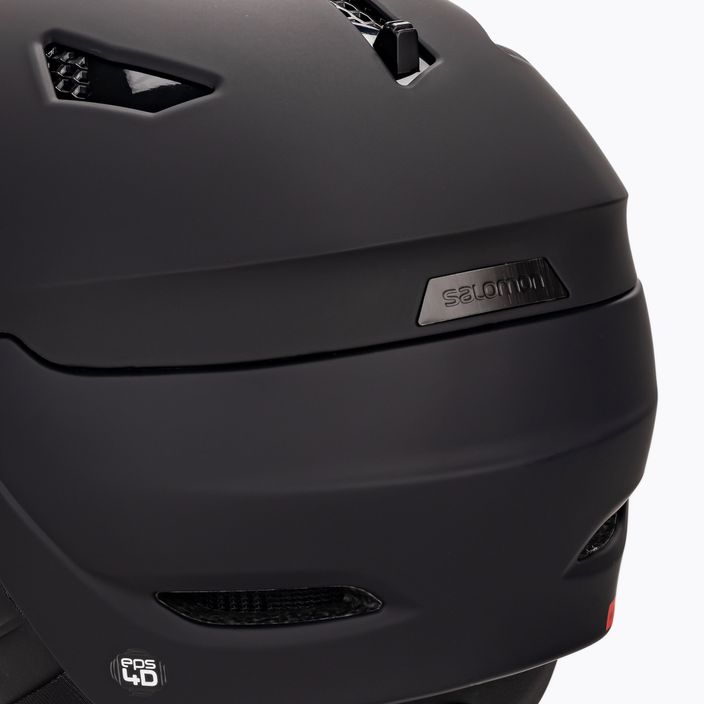 Salomon men's ski helmet Driver black L40593200 6