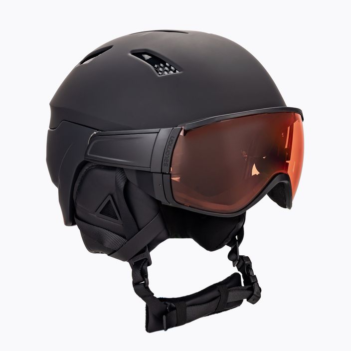 Salomon men's ski helmet Driver black L40593200 8