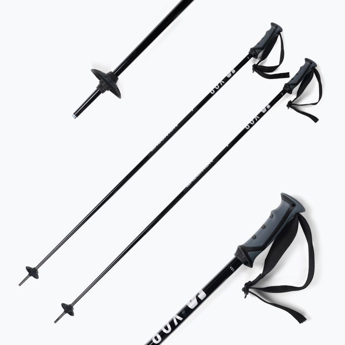 Salomon ski poles X 08 black L40827000 5