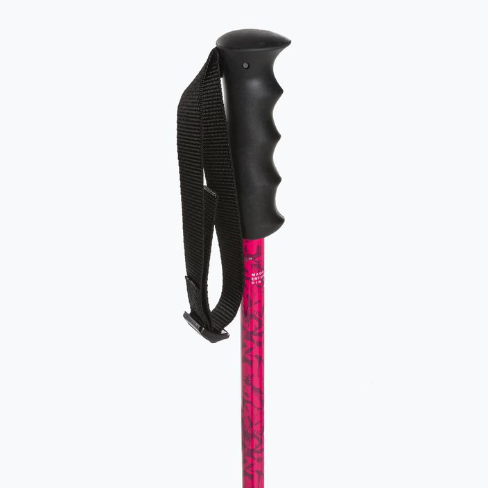 Salomon Brigade Jr children's ski poles pink 3