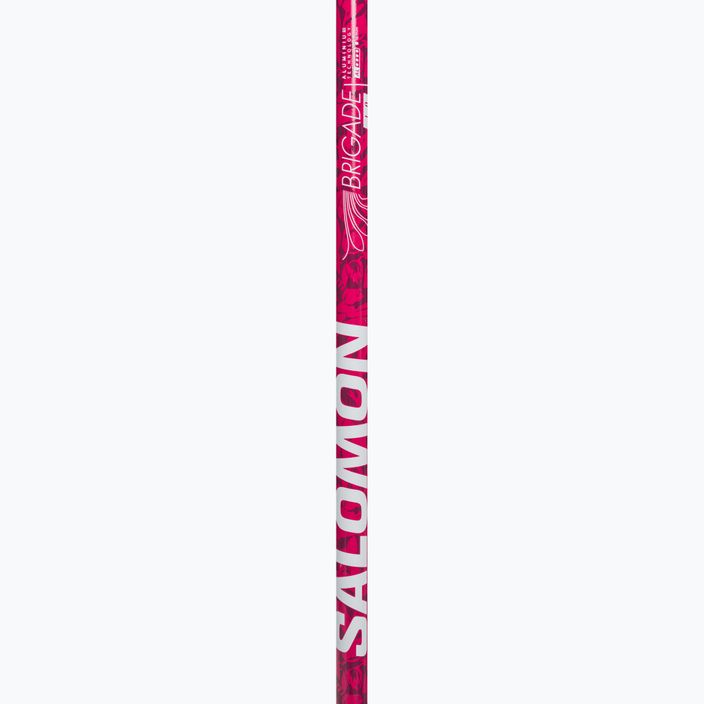 Salomon Brigade Jr children's ski poles pink 4