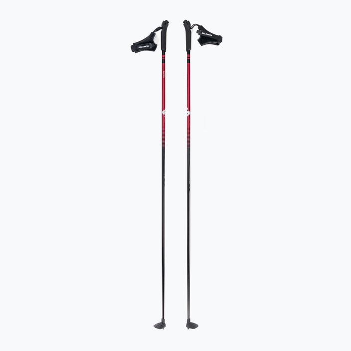 Salomon Escape Sport cross-country ski poles black/red L40875200