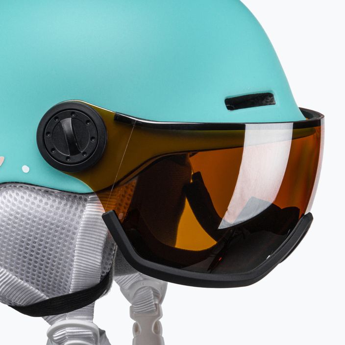 Children's ski helmet Salomon Grom Visor S2 blue L40837000 6
