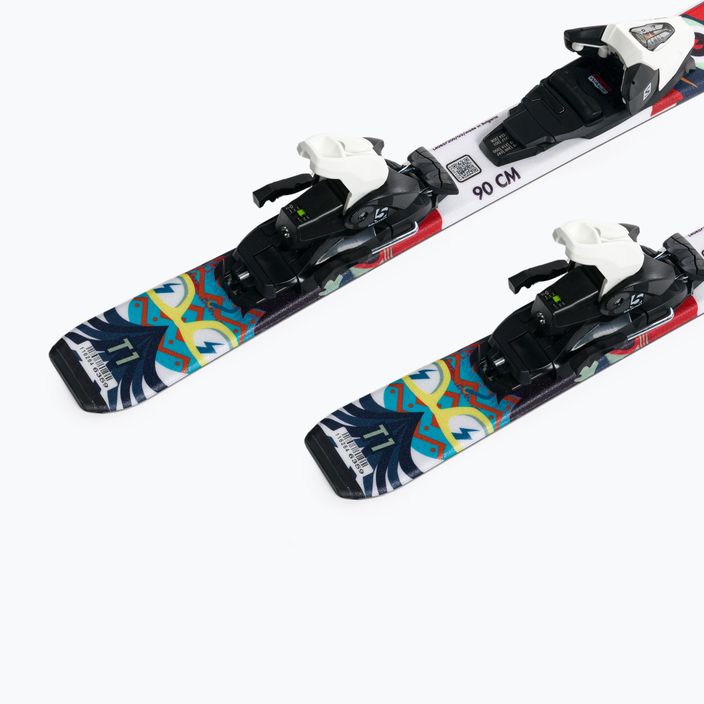 Children's downhill skis Salomon T1 XS + C5 colour L40891100 8