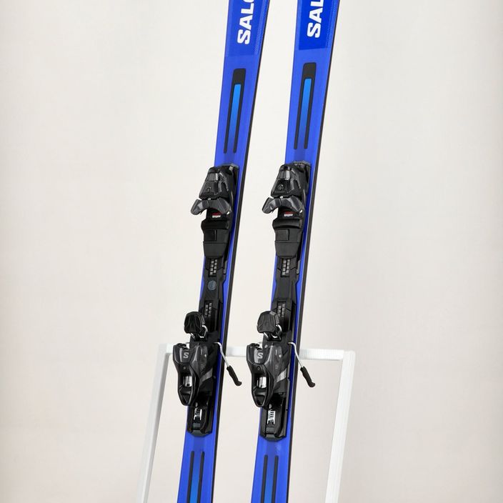 Salomon S/Race 8 + M11 GW race blue/white downhill skis 13