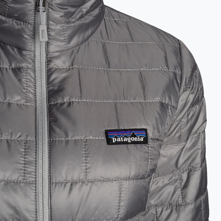 Women's insulated jacket Patagonia Nano Puff feather grey 3