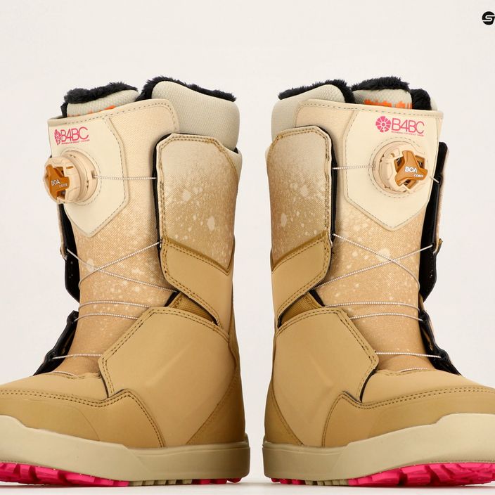 Women's snowboard boots ThirtyTwo Lashed Double Boa W'S B4Bc '23 tan 7
