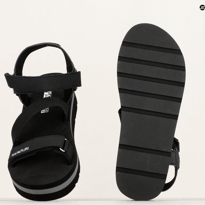 Napapijri women's sandals NP0A4HKV black 12