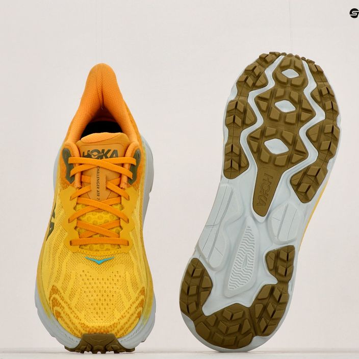 Men's running shoes HOKA Challenger ATR 7 passion fruit/golden yellow 17