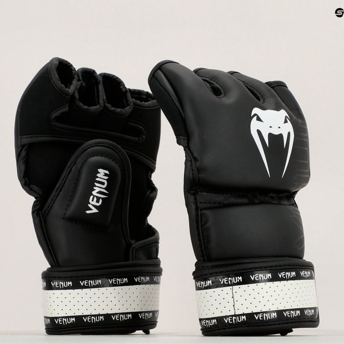 Venum Impact 2.0 black/white MMA gloves 13