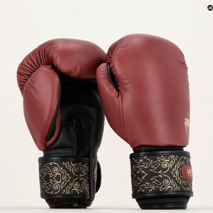 Venum Power 2.0 burgundy/black boxing gloves 11