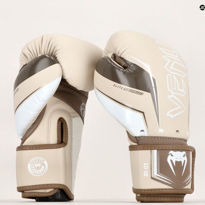Venum Elite Evo sand boxing gloves 10