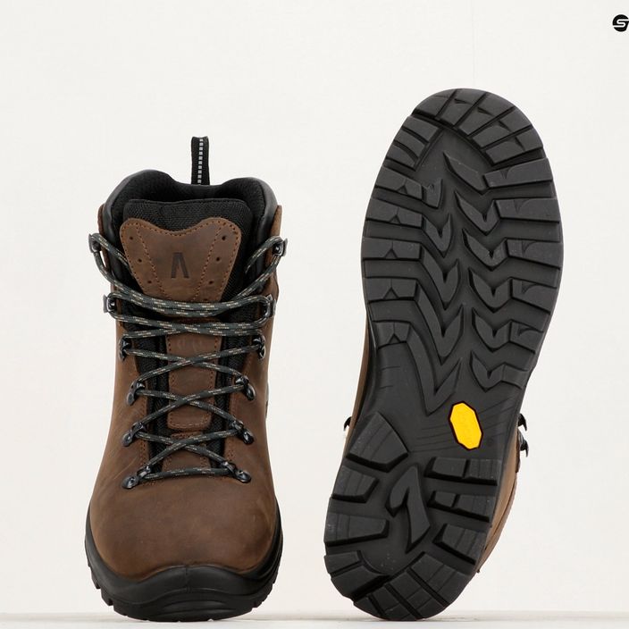 Men's trekking boots GR20 High Tactical brown 15