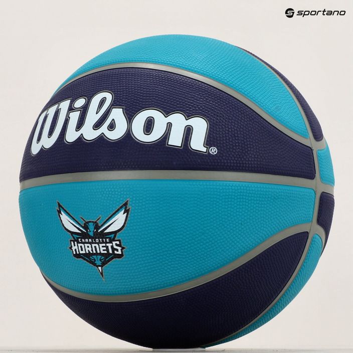 Wilson NBA Team Tribute Charlotte Hornets basketball WTB1300XBCHA size 7 7