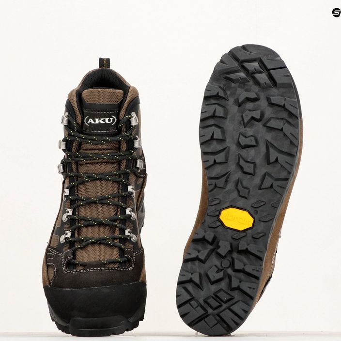 AKU Trekker Pro GTX brown/black men's trekking boots 14