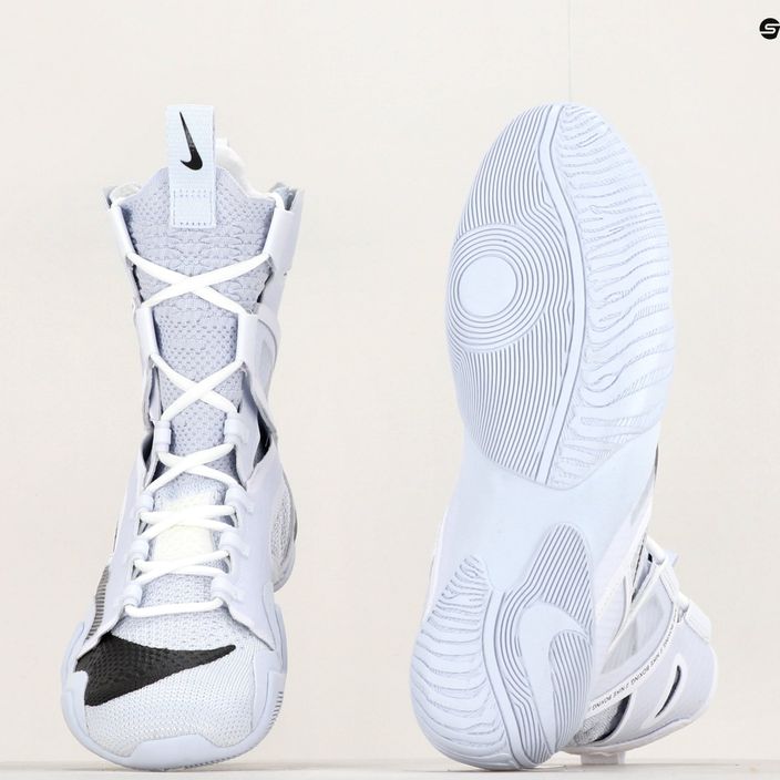 Nike Hyperko 2 white/black/football grey boxing shoes 12