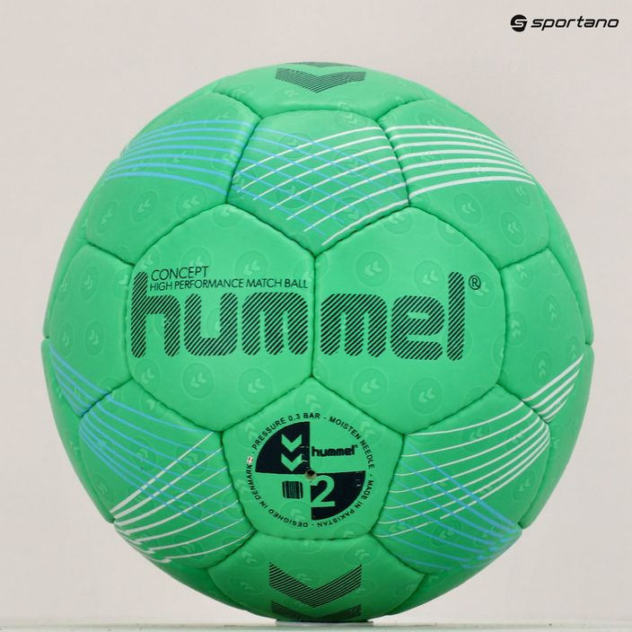 Hummel Concept HB handball green/blue/white size 2 5