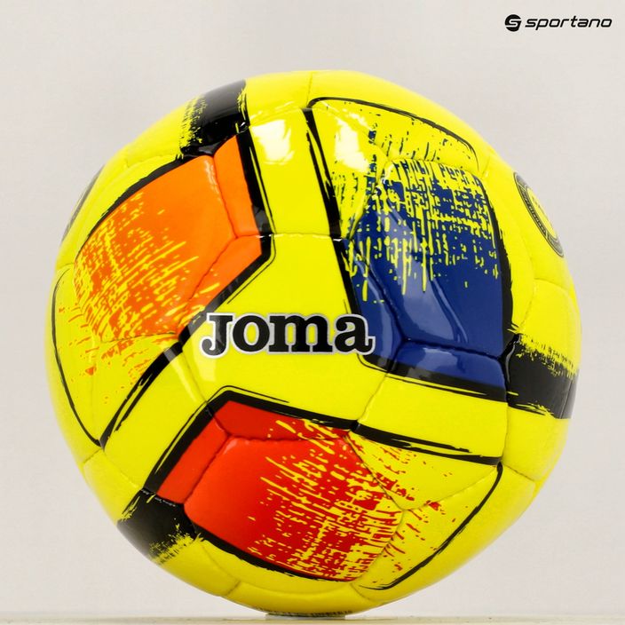 Joma Dali II fluor yellow football size 4 5