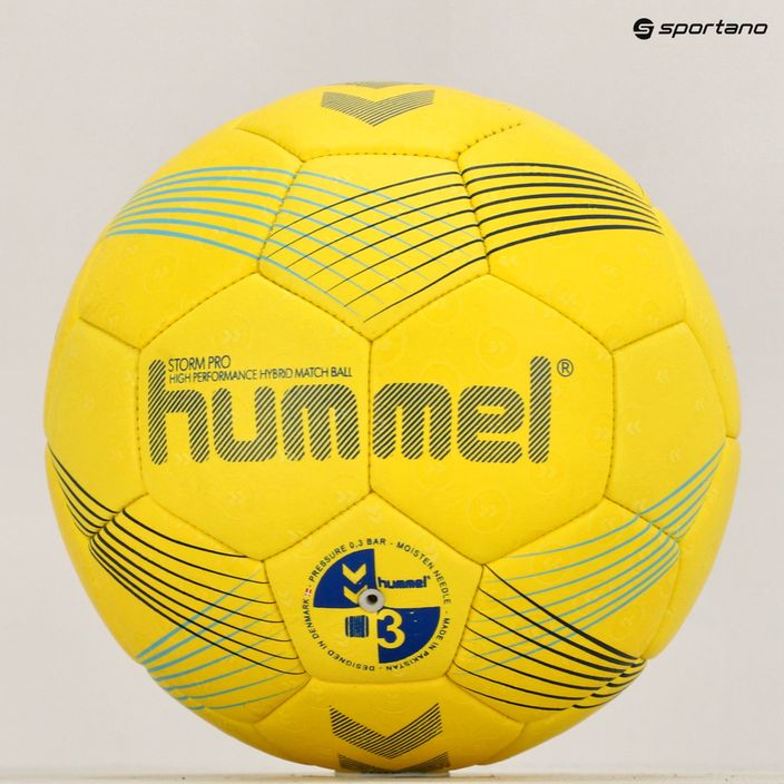 Hummel Strom Pro HB handball yellow/blue/marine size 3 11