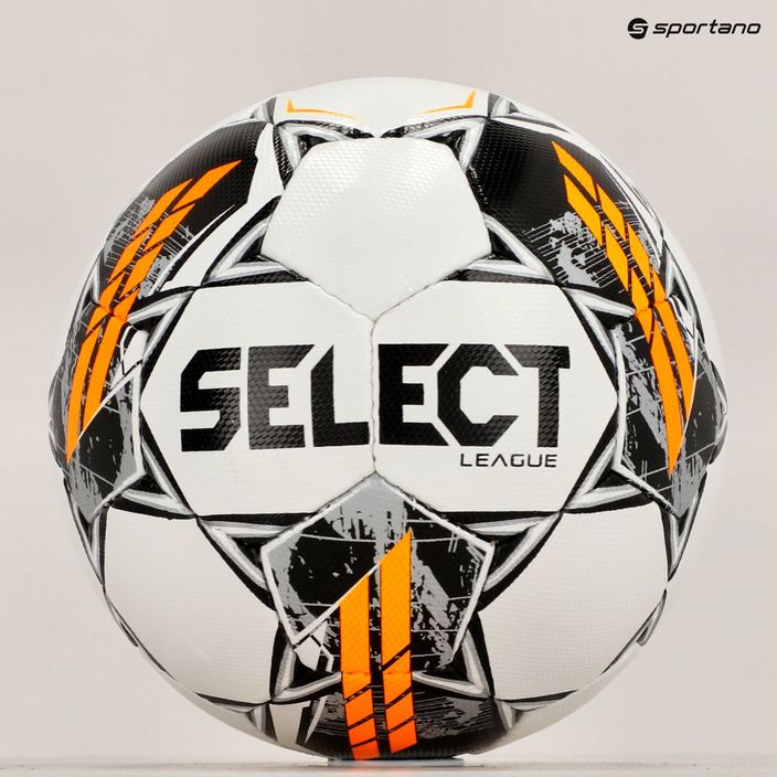 SELECT League football v24 white/black size 4 6