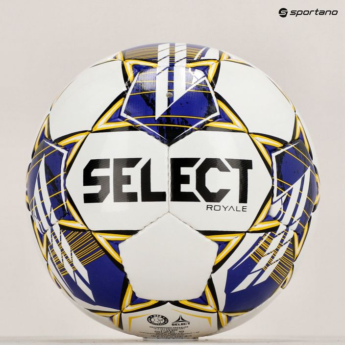 SELECT Royale v23 white/purple size 5 football 5