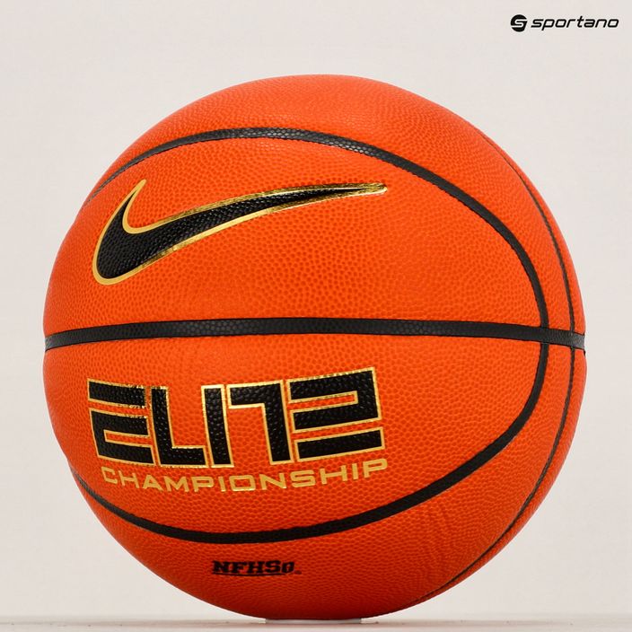 Nike Elite Championship 8P 2.0 Deflated basketball N1004086-878 size 6 5