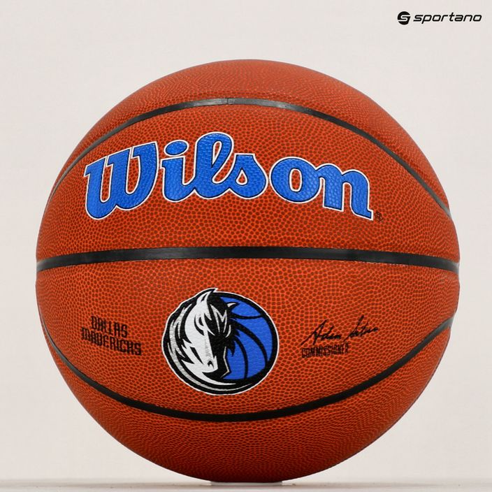 Wilson NBA Team Alliance Dallas Mavericks basketball WTB3100XBDAL size 7 6