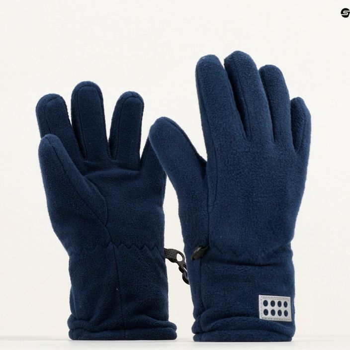 Children's ski gloves LEGO Lwazun 722 navy blue 11010338 9