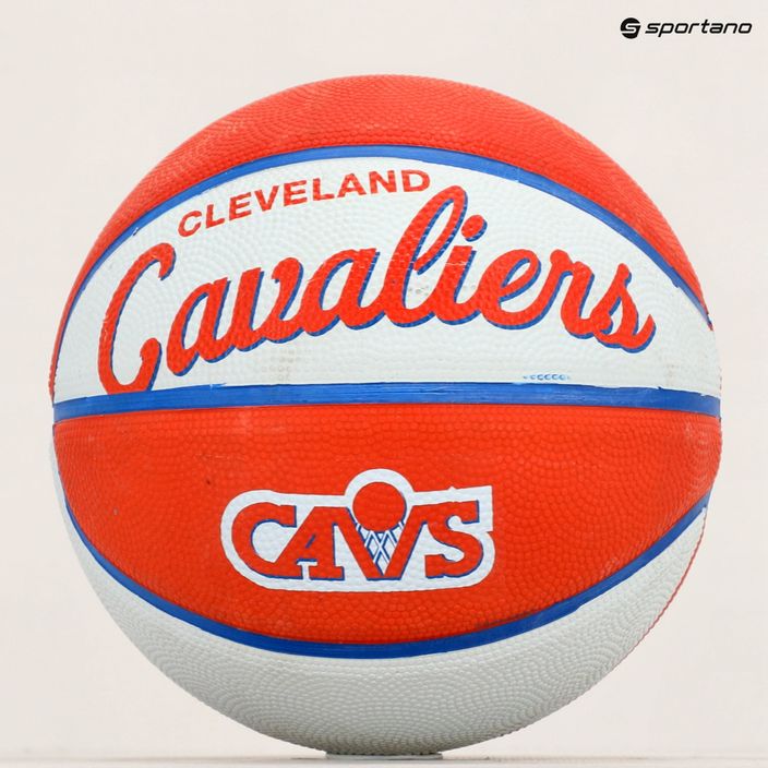 Wilson NBA Team Retro Mini Cleveland Cavaliers basketball WTB3200XBCLE size 3 5