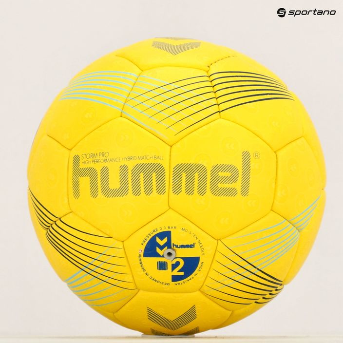 Hummel Strom Pro HB handball yellow/blue/marine size 2 11