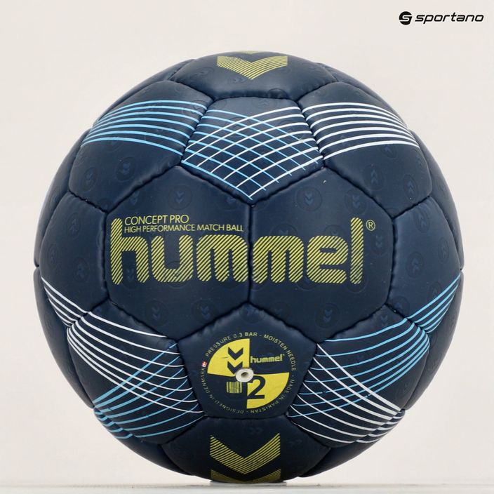 Hummel Concept Pro HB handball marine/yellow size 2 5