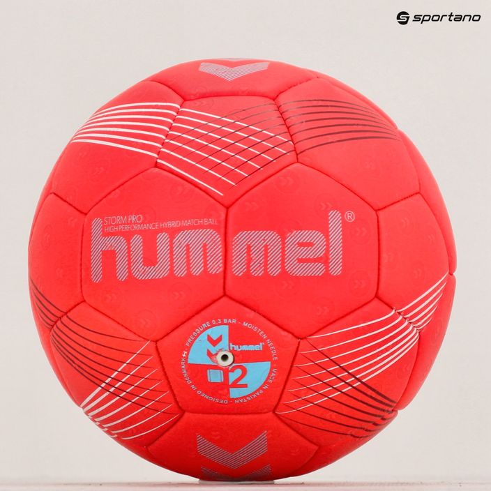 Hummel Strom Pro HB handball red/blue/white size 2 5