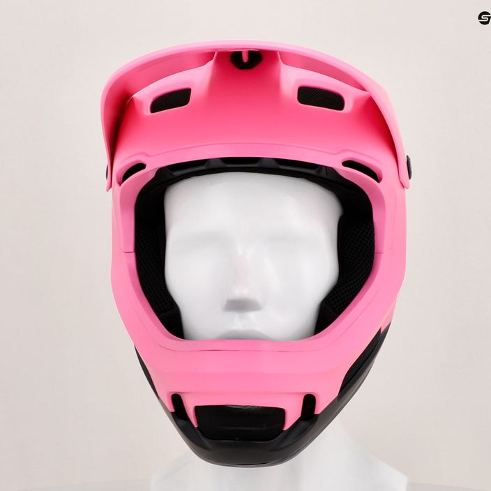 POC Coron Air MIPS bicycle helmet actinium pink/uranium black matt 6