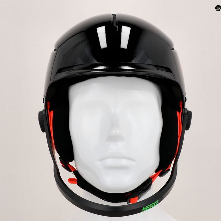 Rossignol Hero Slalom Impacts Ski Helmet + Chinguard black 14