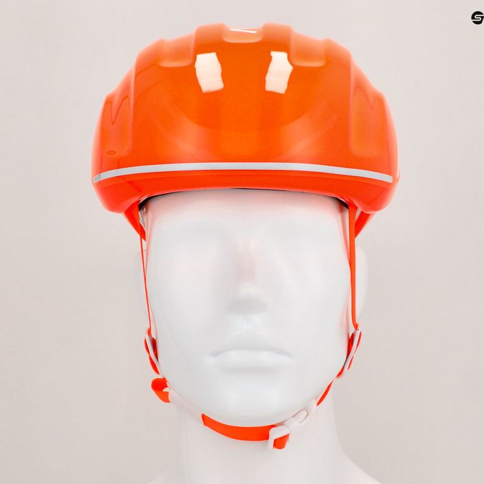 POC Ventral Tempus MIPS fluorescent orange avip bike helmet 12
