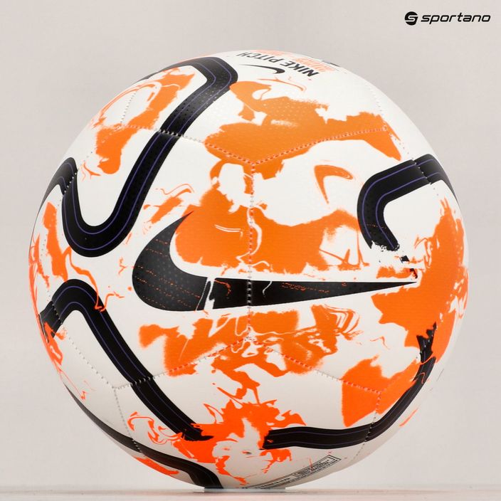 Nike Premier League football Pitch white/total orange/black size 5 8