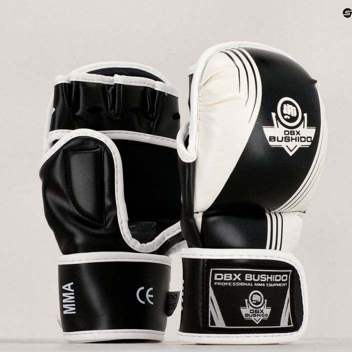 Mma Krav Maga sparring gloves DBX BUSHIDO black and white Arm-2011A-L/XL 15