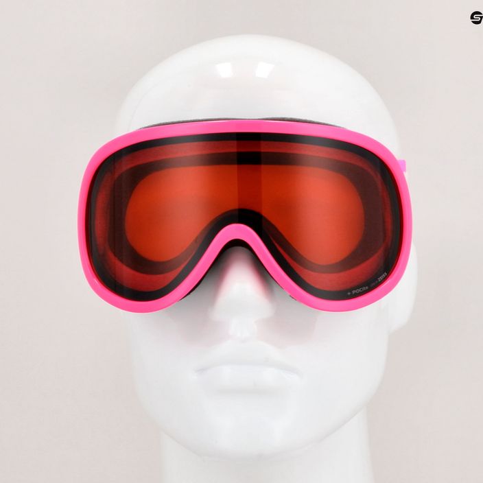 Children's ski goggles POC POCito Retina fluorescent pink 10