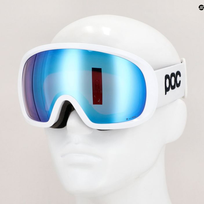 Ski goggles POC Fovea Mid hydrogen white/partly sunny blue 6