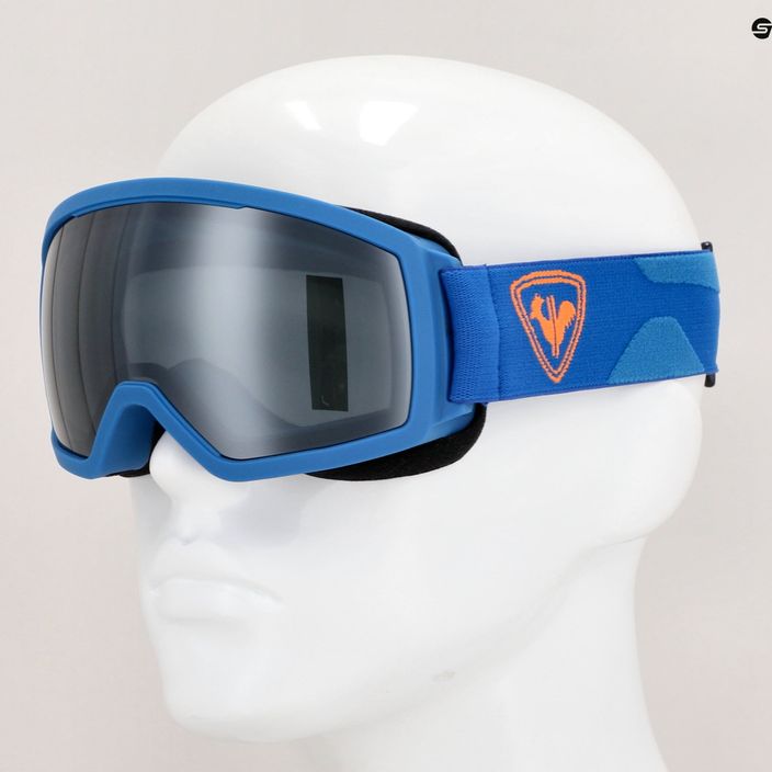Rossignol Toric blue.smoke silver children's ski goggles 6