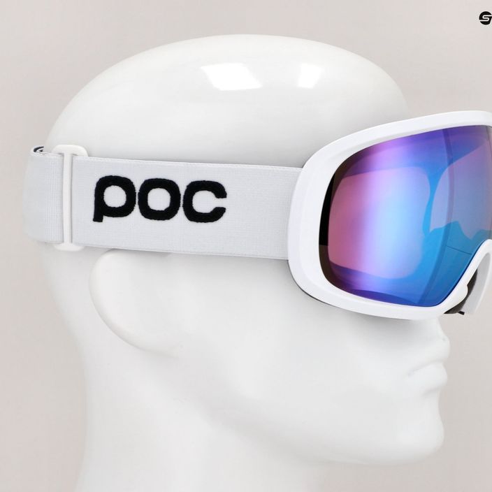 Ski goggles POC Fovea hydrogen white/partly sunny blue 6