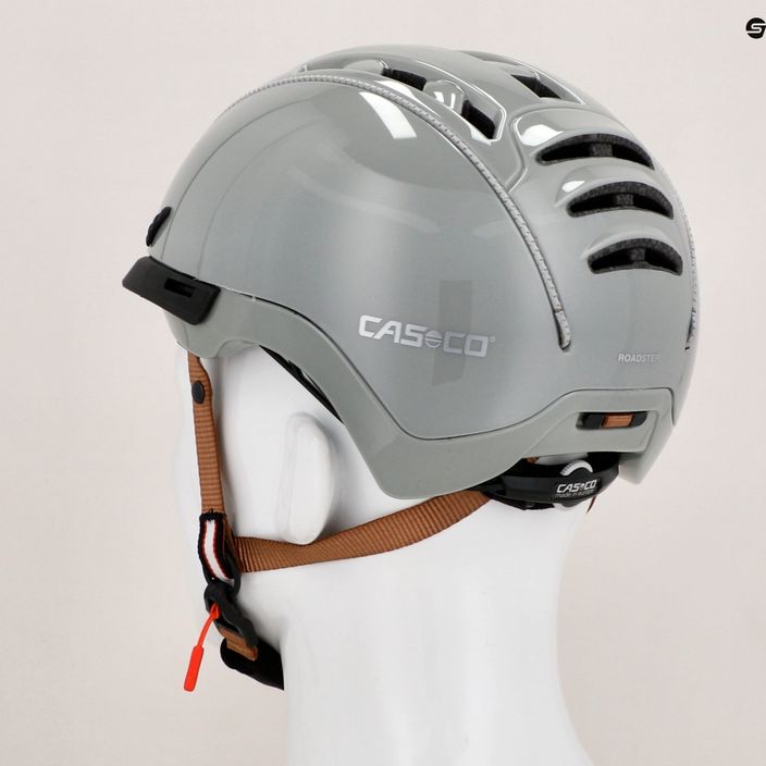 CASCO Roadster bicycle helmet Silver 04.3608 9