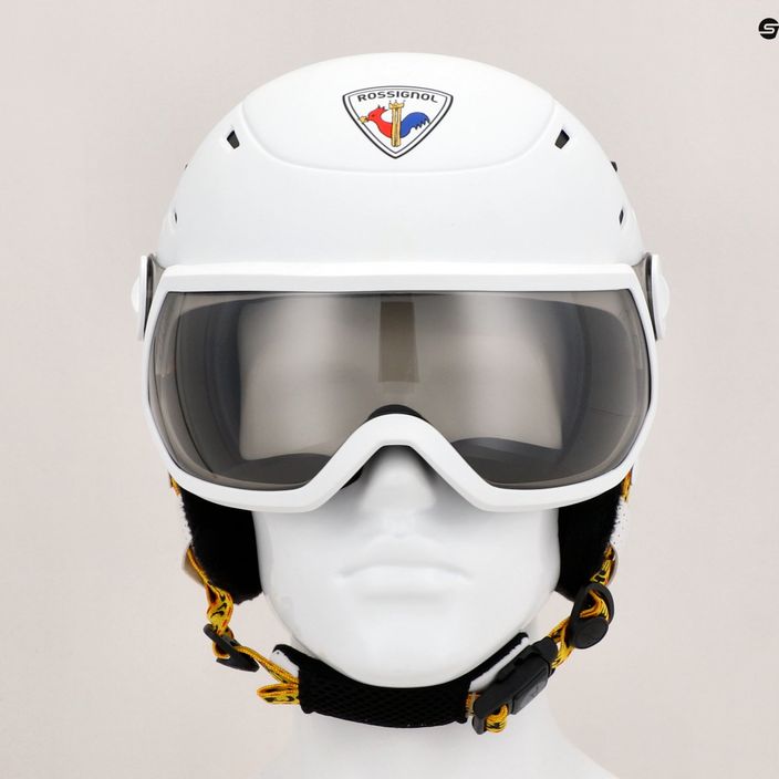 Women's ski helmet Rossignol Allspeed Visor Imp Photo grey 8