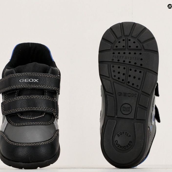 Geox Elthan black children's shoes 15