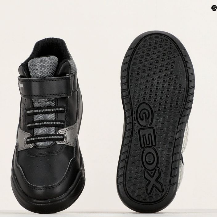 Geox Illuminus black/dark grey children's shoes 9